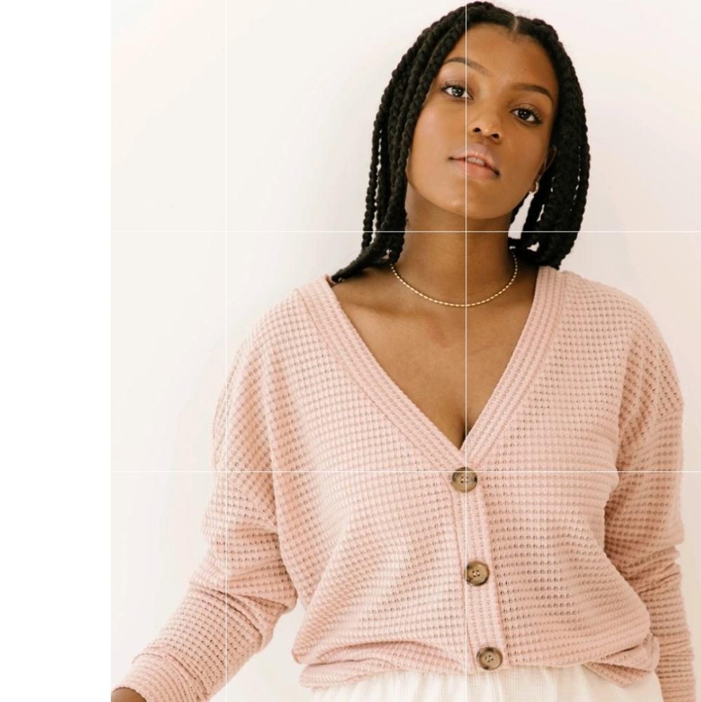 ๐๏ธLet's stay in Collection// Misty rose Cardigan - Picture 3 of 10
